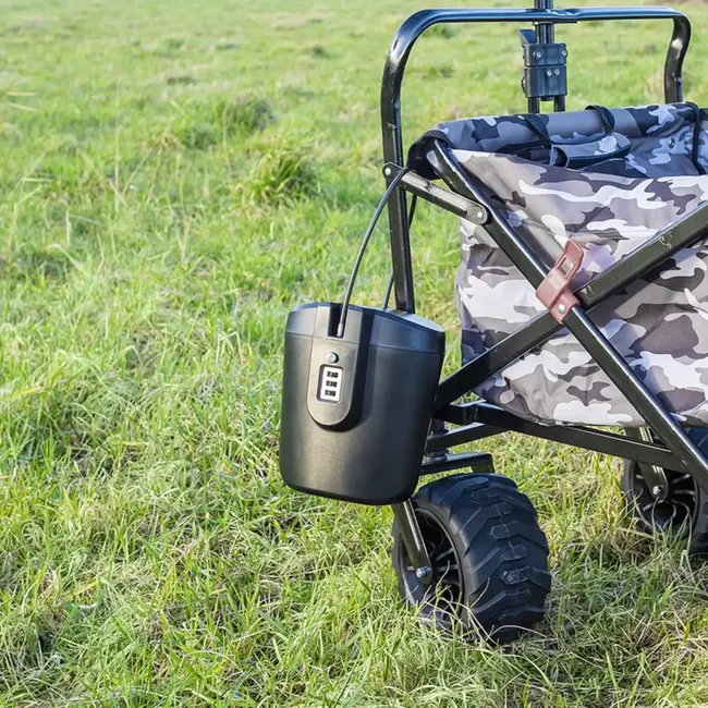 ProPlus Draagbare Kluis met Kabel en Codeslot - Compact en Veilig - Ideaal voor Reizen