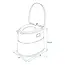 ProPlus Demontabel Campingtoilet - 8-delig - Met Wc-rolhouder en Uitneembare Emmer