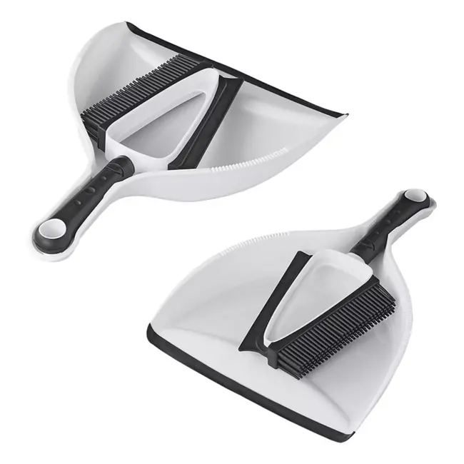 ProPlus Mini Stoffer en Blik - Siliconen Borstel en Rubber Lip - Compact en Handig