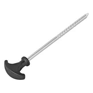 ProPlus Tentharing 20,5 cm - Schroefbaar - Gegalvaniseerd Staal met Kunststof Kop ProPlus Tentharing 20,5 cm - Schroefbaar - Gegalvaniseerd Staal met Kunststof Kop