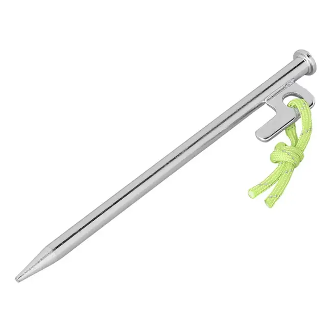 ProPlus Rotspen 20 cm - Heavy Duty - Gegalvaniseerd Staal met P-haak en Fluorescerende Kop