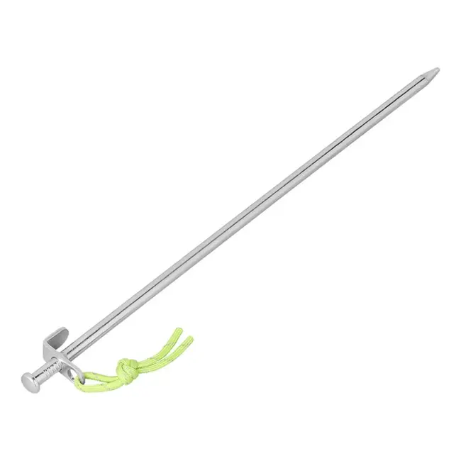 ProPlus Rotspen 40 cm - Heavy Duty - Gegalvaniseerd Staal met L-haak en Fluorescerende Kop