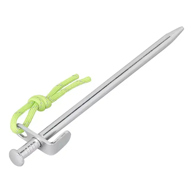 ProPlus Rotspen 20 cm - Heavy Duty - Gegalvaniseerd Staal met L-haak en Fluorescerende Kop