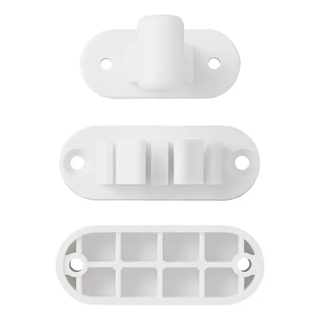 ProPlus Deurvanger - Flexibele klem - Wit - 2-delig - Windbestendig