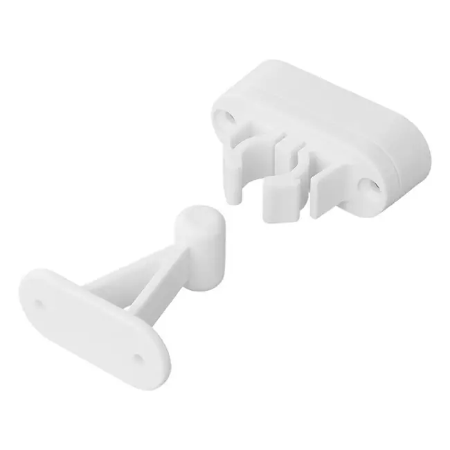 ProPlus Deurvanger - Flexibele klem - Wit - 2-delig - Windbestendig