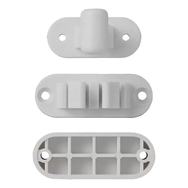 ProPlus Deurvanger met flexibele klem - Grijs - 2-delig - Weerbestendig