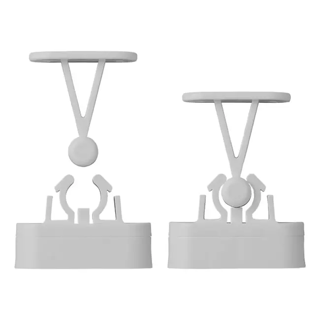 ProPlus Deurvanger met flexibele klem - Grijs - 2-delig - Weerbestendig