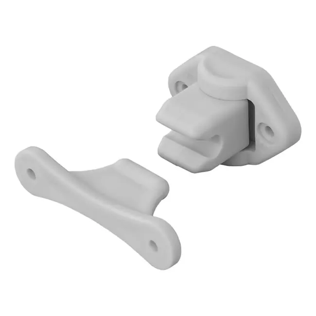 ProPlus Deurvanger scharnierend - grijs - 2-delig - flexibel gebruik - eenvoudige montage