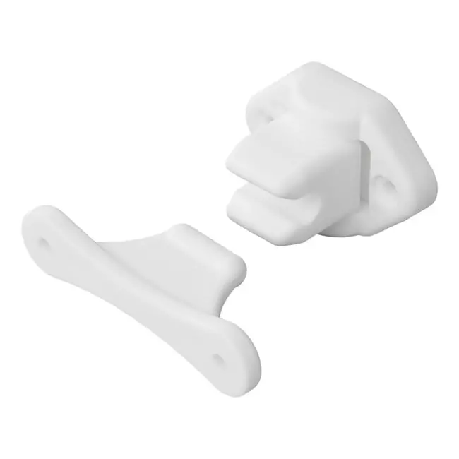 ProPlus Deurvanger scharnierend - 2-delig - wit - veelzijdige montage