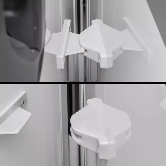 ProPlus Onderzijde deurvanger caravan/camper - grijs - windbestendig