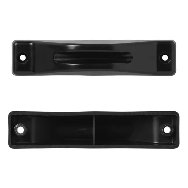 ProPlus Onderzijde deurvanger - zwart - voor caravan en camper - windbestendig - PP materiaal