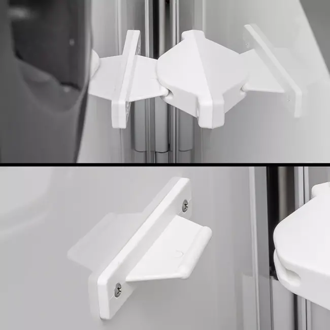 ProPlus Deurvanger bovenzijde - windbestendig - wit - voor caravan/camper