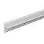 ProPlus Zelfklevende aluminium tentrail set - 90° hoek - 120 cm - 3 stuks