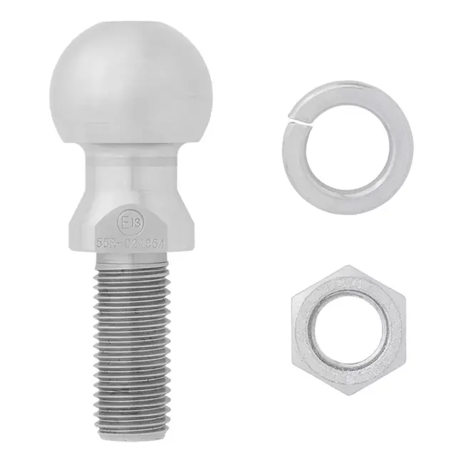 ProPlus Rechte trekhaakkogel - M24 x 55 mm - E-gekeurd - Ø50 mm - Max. 2000 kg