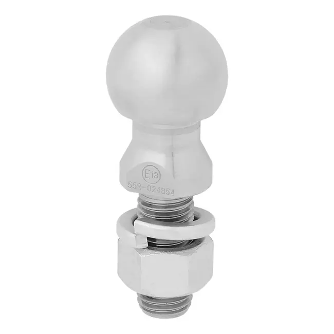 ProPlus Rechte trekhaakkogel - M24 x 55 mm - E-gekeurd - Ø50 mm - Max. 2000 kg