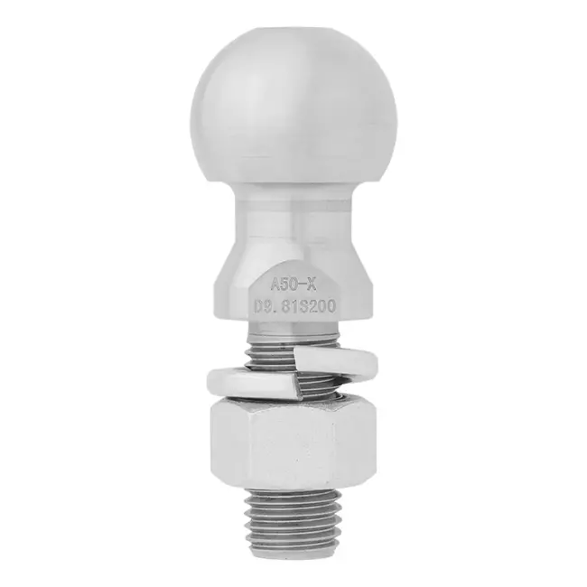 ProPlus Rechte trekhaakkogel - M24 x 55 mm - E-gekeurd - Ø50 mm - Max. 2000 kg