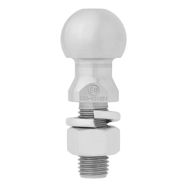 ProPlus Rechte trekhaakkogel - M24 x 55 mm - E-gekeurd - Ø50 mm - Max. 2000 kg