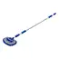 ProPlus Telescopische wasborstel - microvezel chenille - 2,5 m - blauw