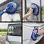 ProPlus Telescopische wasborstel - microvezel chenille - 2,5 m - blauw