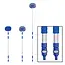 ProPlus Telescopische wasborstel - microvezel chenille - 2,5 m - blauw