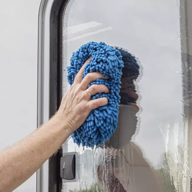 ProPlus Zachte microvezel spons - krasvrij - sterk absorberend - 24 x 13 x 6,5 cm