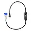 ProPlus Verloopkabel 150 cm - Schuko naar CEE - Aardlekschakelaar - Weerbestendig - 3x 2,5 mm²