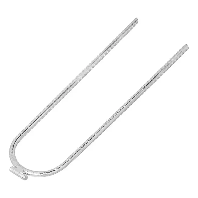 ProPlus Grondanker - U-profiel - Gegalvaniseerd staal - 30 cm - Robuust ontwerp
