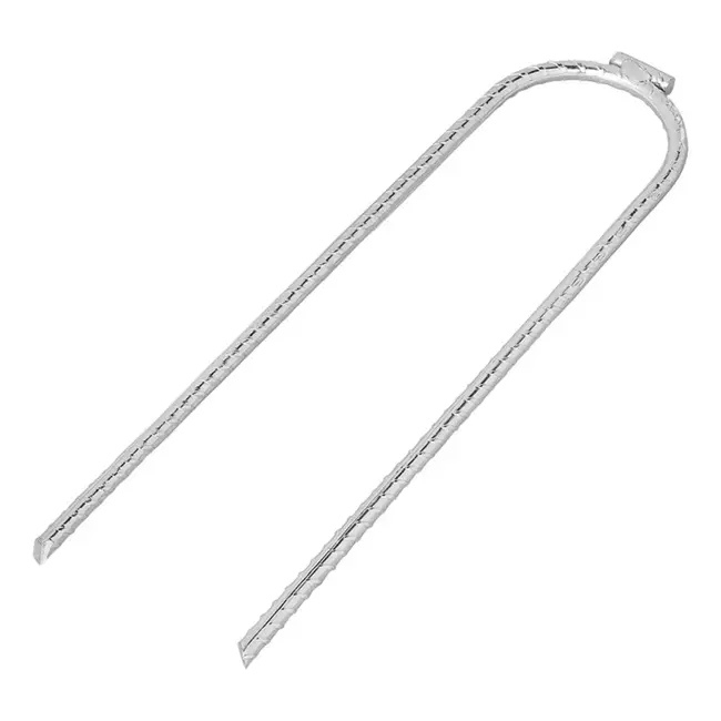 ProPlus Grondanker - U-profiel - Gegalvaniseerd staal - 30 cm - Robuust ontwerp