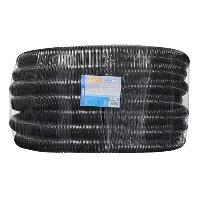 ProPlus Afvalwaterslang - Flexibel - 30 m - 40 mm - Voor caravans en campers