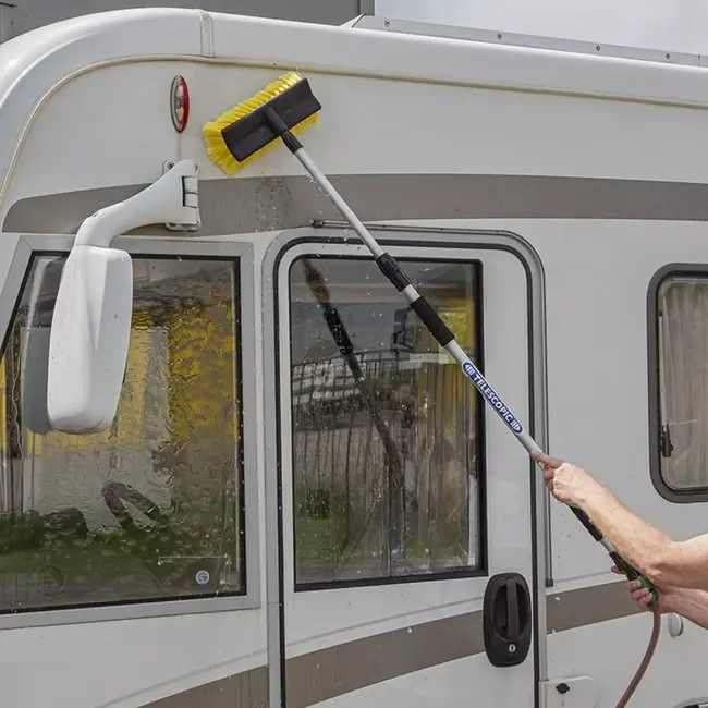 ProPlus Telescopische wasborstel - 180 cm - Universele aansluiting