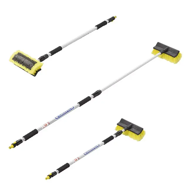 ProPlus Telescopische wasborstel - 180 cm - Universele aansluiting