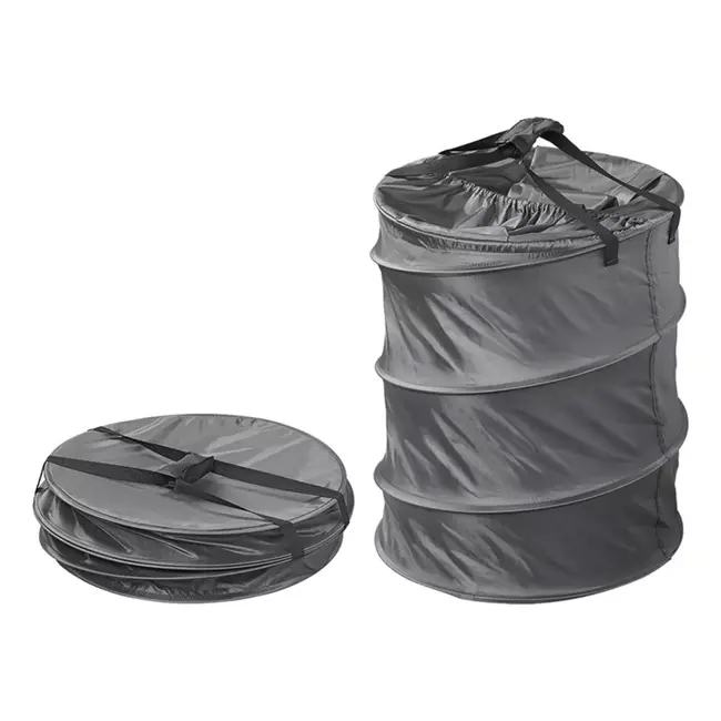 ProPlus Opvouwbare waszak - 99 liter - Elastische vulopening - Met hengsels - Inclusief bewaarhoes