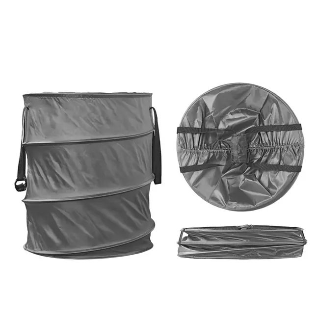 ProPlus Opvouwbare waszak - 99 liter - Elastische vulopening - Met hengsels - Inclusief bewaarhoes