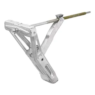 ProPlus Caravanhoeksteun - Stabiel & Duurzaam - 1000 kg Draagvermogen - Verzinkt Staal - 605x280mm - Hoogte 470mm