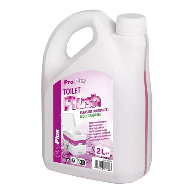 ProPlus Toiletvloeistof - Spoelwatertoevoeging - Roze - Biologisch afbreekbaar - 2 liter