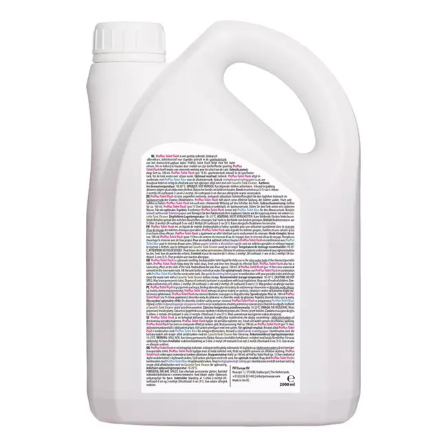 ProPlus Toiletvloeistof - Spoelwatertoevoeging - Roze - Biologisch afbreekbaar - 2 liter