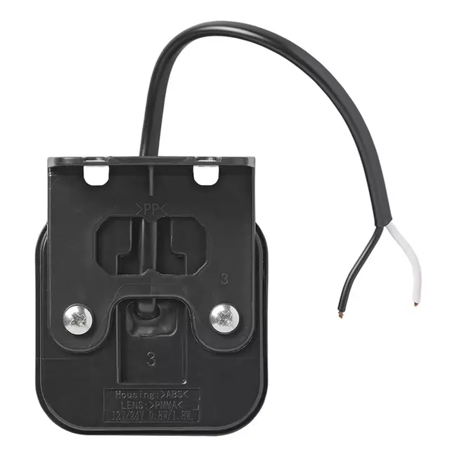 ProPlus Rode LED markeringslamp - waterdicht - 65 x 65 mm - 12/24V