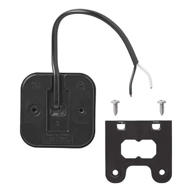 ProPlus Rode LED markeringslamp - waterdicht - 65 x 65 mm - 12/24V