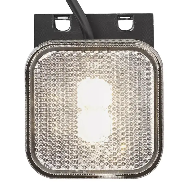 ProPlus LED markeringslamp - waterdicht - ECE E4-gekeurd - 65 x 65 mm - 12/24V
