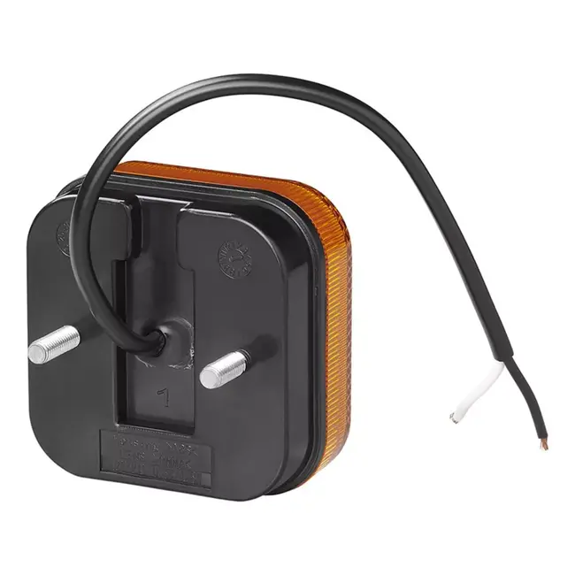 ProPlus Zijmarkeringslamp LED - Waterdicht - 65 x 65 mm - Oranje - 12/24V