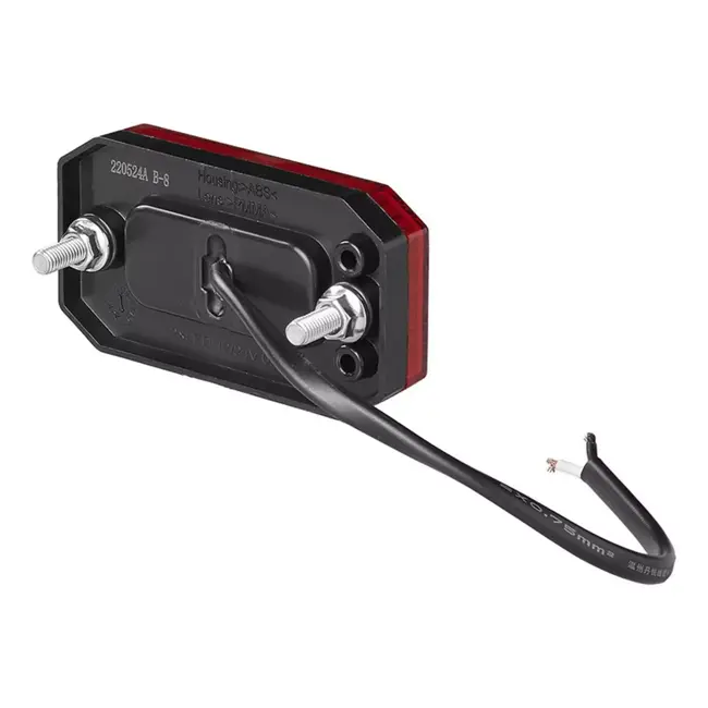 ProPlus Markeringslamp LED - Rood - Waterdicht - 80 x 44 mm - 12/24V