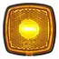 ProPlus Zijmarkeringslamp LED - Waterdicht - 61x61 mm - Oranje - 10-30V