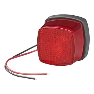 ProPlus Ronde LED markeringslamp - rood - waterdicht - 61 mm ProPlus Ronde LED markeringslamp - rood - waterdicht - 61 mm