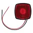 ProPlus Ronde LED markeringslamp - rood - waterdicht - 61 mm