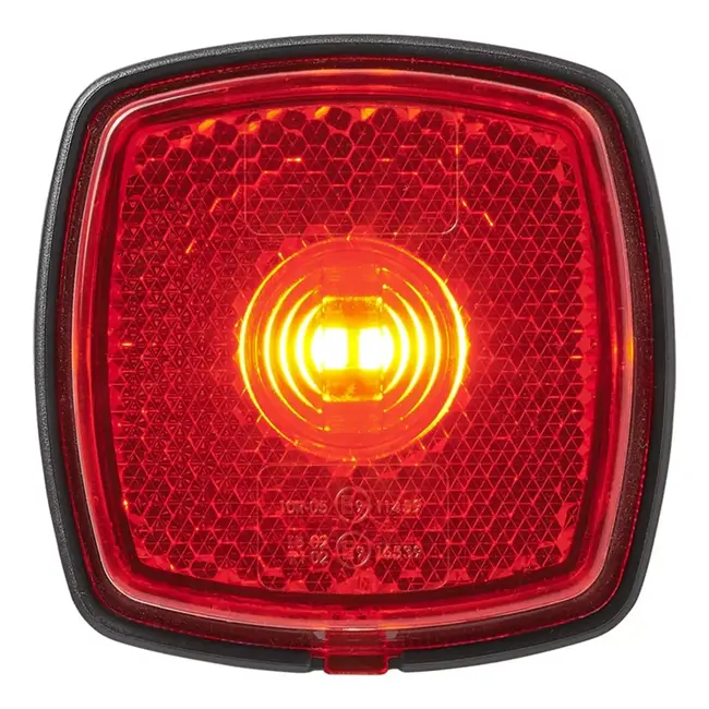 ProPlus Ronde LED markeringslamp - rood - waterdicht - 61 mm