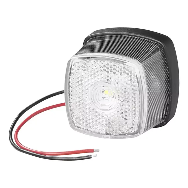 ProPlus Markeringslamp LED - Waterdicht - 61 x 61 mm - 10-30V - Wit