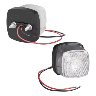 ProPlus Markeringslamp LED - Waterdicht - 61 x 61 mm - 10-30V - Wit