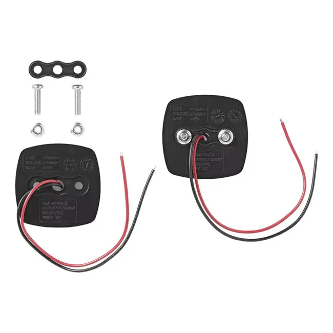 ProPlus Markeringslamp LED - Waterdicht - 61 x 61 mm - 10-30V - Wit