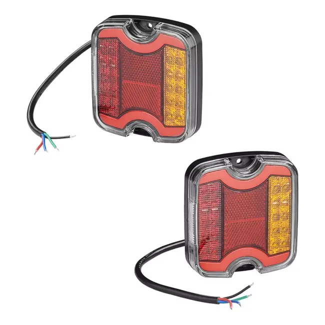 ProPlus LED achterlicht - 4 functies - waterdicht - rechts - 105 x 95 mm