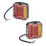ProPlus LED achterlicht - 4 functies - waterdicht - rechts - 105 x 95 mm